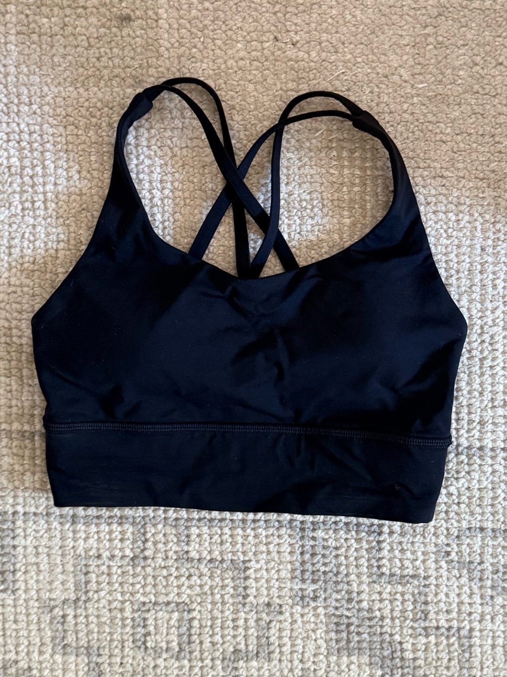 Lululemon Black Energy Bra Size 4